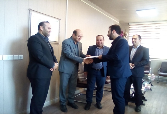 انتصاب سرپرست جدید اداره دامپزشکی شهرستان خداآفرین
