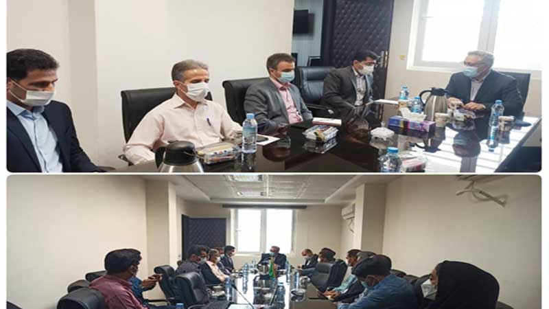 دیدار نماینده جیرفت و عنبرآباد در مجلس شورای اسلامی با مدیر کل دامپزشکی جنوب کرمان