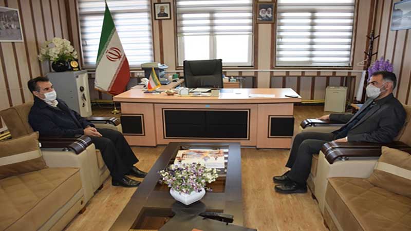 فرماندار شهرستان اردبیل در دیدار با مدیر کل دامپزشکی استان: ما در حوزه امنیت غذایی با کسی تعارف نداریم