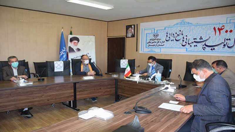 برگزاری جلسه هماهنگی اجرای دستورالعمل ماده 19 آیین نامه نظارت بهداشتی دامپزشکی  در اردبیل