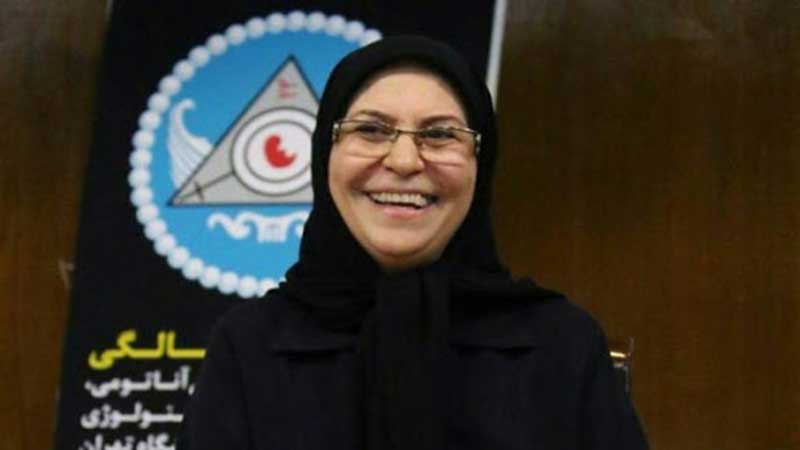 دکتر زهرا طوطیان استاد دانشکده دامپزشکی دانشگاه تهران به عنوان برگزیده 